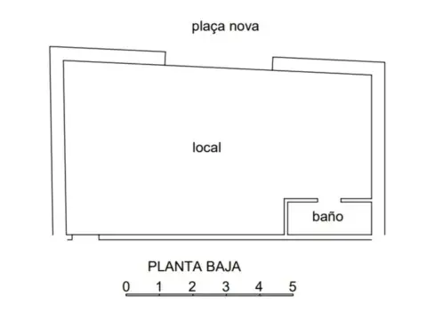 Local comercial en Plaça Nova