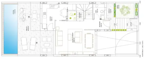 Casa adosada en Zona Ronda de Poniente-Avenidas Salobreña-Enrique Martín Cuevas