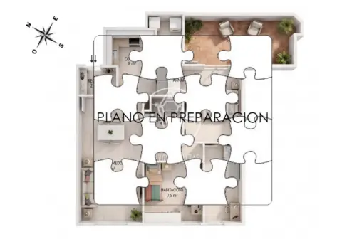 Piso en Centre