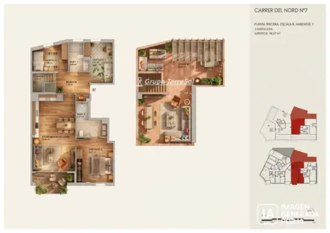 Dúplex en Carrer del Nord