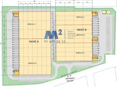 Nave industrial en Ciudad de La Imagen