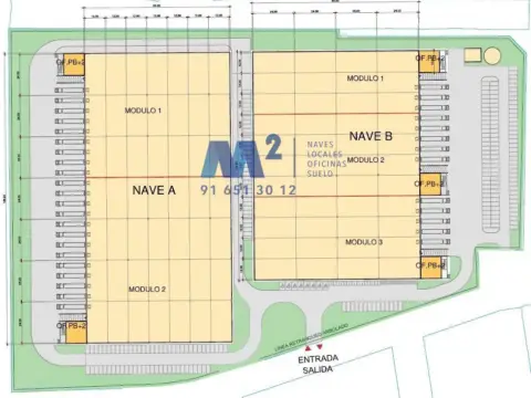 Nave industrial en Ciudad de La Imagen