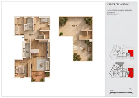Dúplex en Carrer del Nord