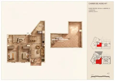 Dúplex en Carrer del Nord