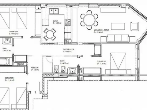 3-bedroom flat for rent in La Comella, Andorra la Vella · 55 of 60