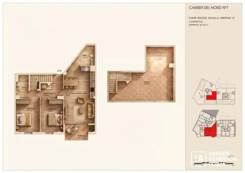 Dúplex en Carrer del Nord