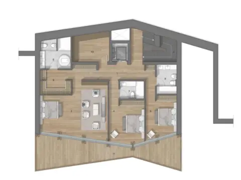 7-bedroom chalet for sale in Ordino · 23 of 28