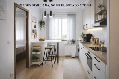 Piso en calle de Chile