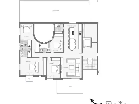 Apartamento en Costa de la Calma