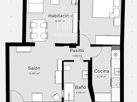 Piso en Paseo de Canalejas, 10