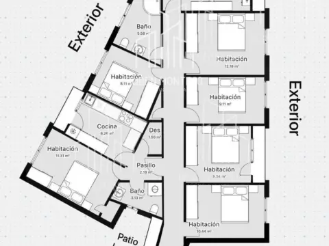 Piso en calle de Nieto Bonal