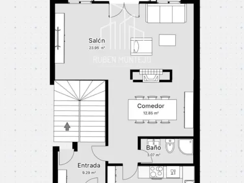 Casa adosada en calle de Serranitos