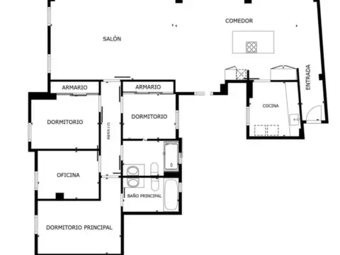 Apartamento en Centro Histórico-La Merced