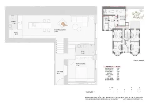 Apartamento en Paseo de Sancha