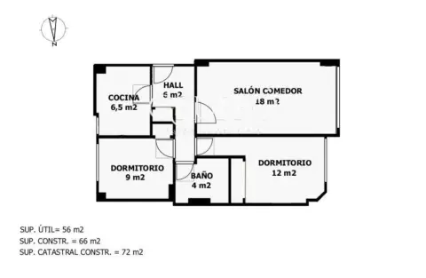 Piso en calle de Pi i Margall