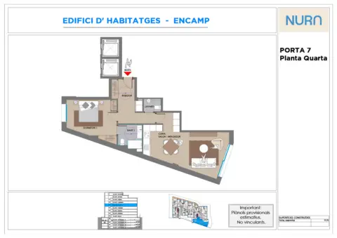 Piso de 1 habitaciones en venta en Encamp · 49 de 59