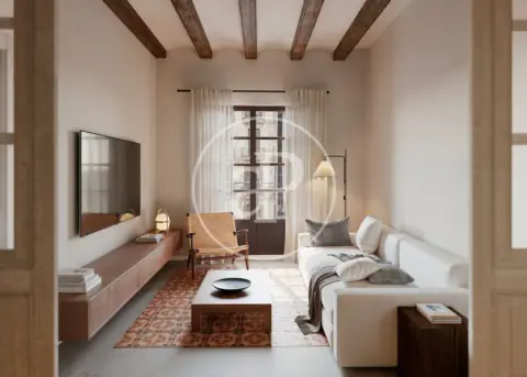 Exclusiva obra nueva en finca histórica rehabilitada junto al Liceu
