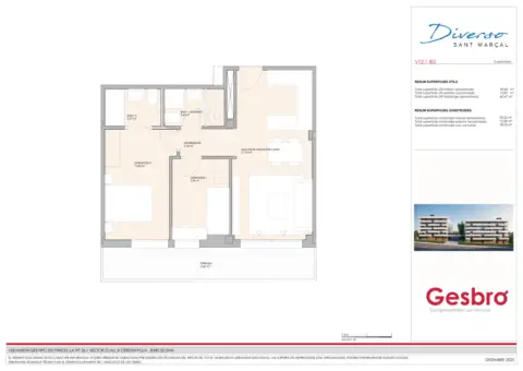 Piso en Carrer Creu Casas i Sicart, 86