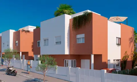 Casa adosada en calle Chile,  S/N