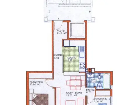 Piso en Molino de la Vega