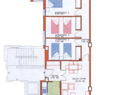 Piso en Molino de la Vega