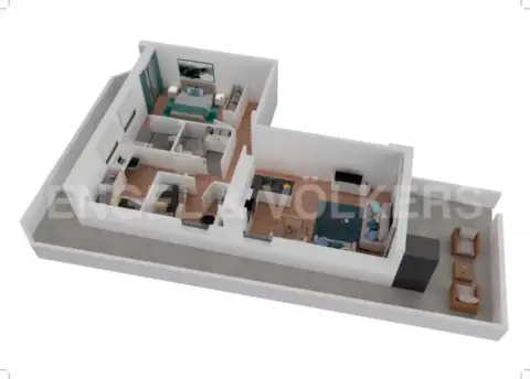 Piso en Molí de Baix-Bardají