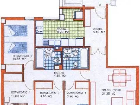 Piso en Molino de la Vega