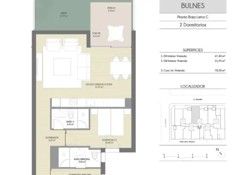 Piso en Carrer de Bulnes,  s/n