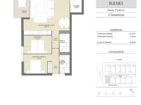 Piso en Carrer de Bulnes,  s/n