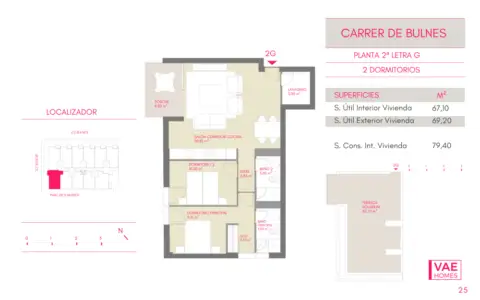 Piso en Carrer de Bulnes,  s/n