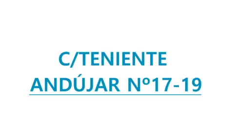 Piso en calle del Teniente Andújar, 17