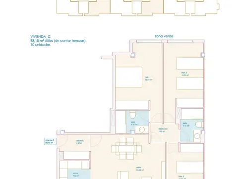 Piso en calle 8 de Marzo,  S/N