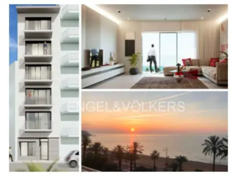 Promoción de seis pisos en primera línea de mar, en Pineda del Mar