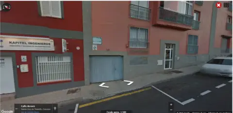 Garatge a calle Arrorró, nº 3
