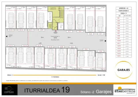 Garaje en calle Iturrialdea,  19