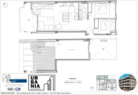 Ático en calle Godofred Hernández,  25