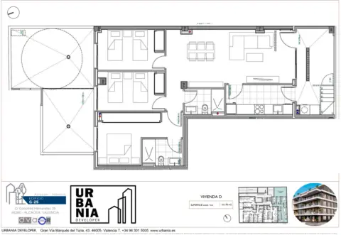 Piso en calle Godofred Hernández,  25