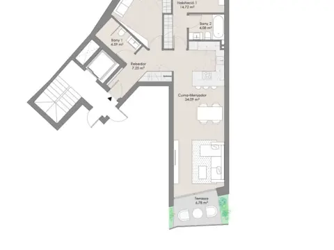 Piso de 3 habitaciones en venta en La Massana · 17 de 18