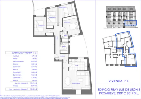 Piso en calle de Fray Luis de León, 5