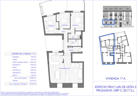 Piso en calle de Fray Luis de León, 5