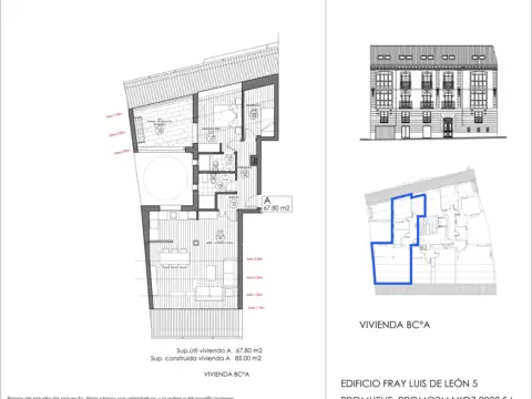 Ático en calle de Fray Luis de León, 5