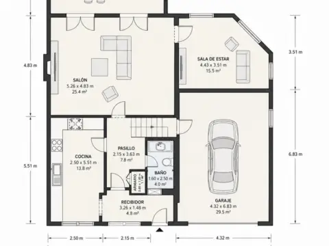 Casa pareada en calle de la Capuchina, 6