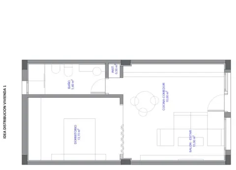 Estudio en calle de Huelva, 18