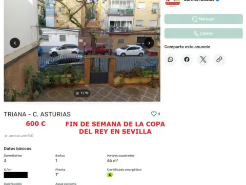 Piso en calle de Asturias, 3