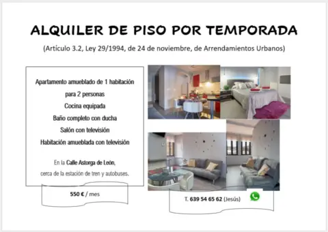 Apartamento en calle de Astorga, 19