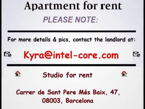 Estudio en Carrer de Sant Pere Més Baix, 47