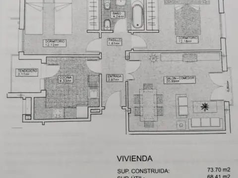 Piso en Paseo del Vallejo, 3