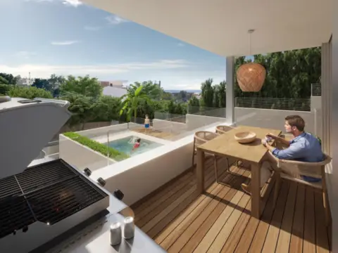 Chalet pareado en Vallpineda-Rocamar