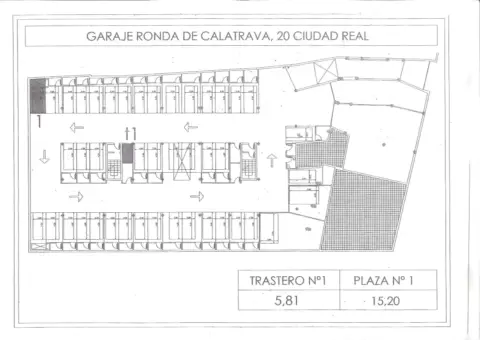 Garaje en Ronda de Calatrava, 20