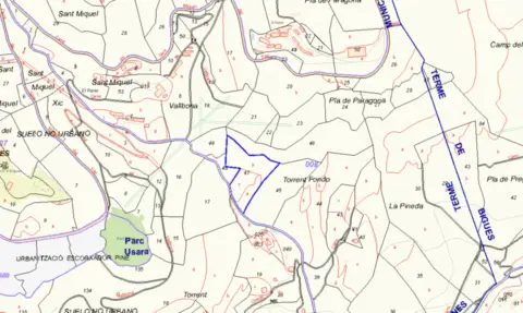 Terreno en Camí de Vallbona